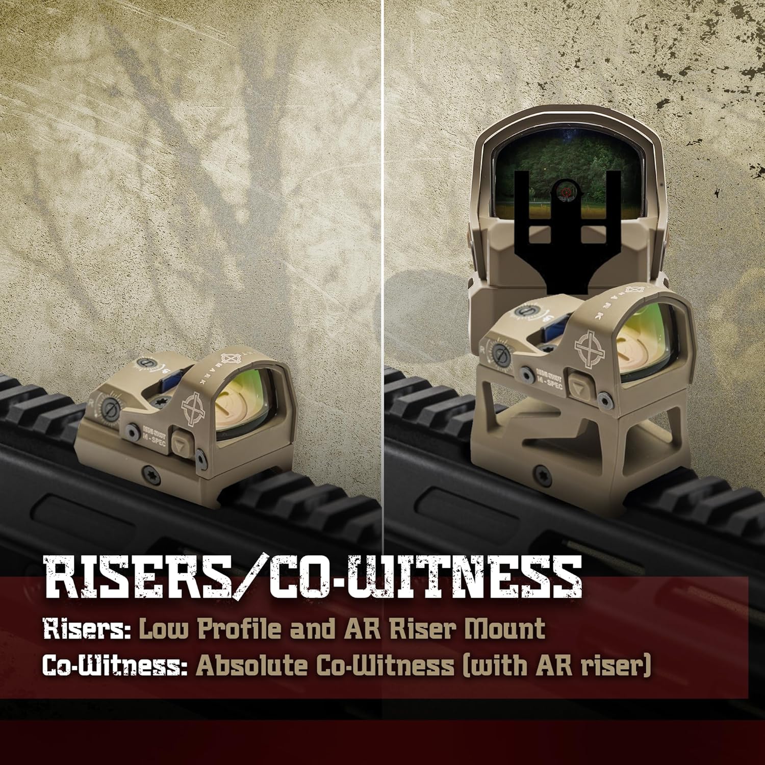 SIGHTMARK Mini Shot M-Spec FMS Reflex Sight Dark Earth